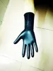 Five Fingers Gloves Unisex Latex Short Mittens Rubber Wrist Fetish Costumes 231114