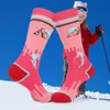 الجوارب الرياضية 1 زوج الجوارب الحرارية عالية المرنة صنعة غرامة حافظ على دافئة ناعم سميك الأطفال الجوارب التزلج على الجوارب التزلج على الجوارب في الهواء الطلق 231113