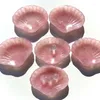 Jewelry Pouches Natural Rose Quartz Crystal Shell Bowl Powder Polished Shape Can Be Used For Bracelet Demagnetization