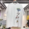 Tshirts pour hommes Creative Bear Fun Cartoon Imprimé rond Cound Loose Loose Short Tshirt Fashion 230414