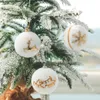 クリスマスデコレーションツリーハンギングボールホームクリスマスの装飾装飾ナビダッドカースイヤーギフト231113