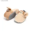 Chinelo 2018 marca nova criança bebê recém-nascido rastejando sapatos menino menina cordeiro chinelos prewalker formadores pele inverno animal orelhas primeiro walkerl231114