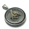 Pendant Necklaces Men 316L Stainless Steel Cool Freemasons Est