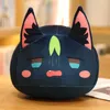 20/30/40cm Kawaii Anime Cat Plush Toys Genshin Impact Wanderer Pet Sifted Soft Pillow Peut