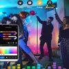 Novità Articoli Lampada da terra ad angolo RGB 160 cm Soggiorno dimmerabile Tuya Smart APP Lampada da supporto a LED remota per camera da letto Nordic Home Christmas Decor 231113