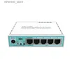 Routers Mikrotik Gigabit Router Hex RB750GR3 stöder 5 10/100/1000 Mbps Ethernet Ports Q231114