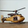 Dekorative Objekte, Figuren, Heimdekoration, handgefertigtes Holzflugzeug, kleiner Militärhubschrauber, Modell, Holzflugzeug, Spielzeug, Kindergeschenk, Heimdekorationsartikel für Schlafzimmer 231114