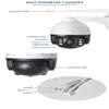 Бесплатная доставка, 2-мегапиксельная IP-камера Tuya PTZ, Wi-Fi, мини-скоростная купольная камера, уличная водонепроницаемая камера домашней безопасности, металлический материал, ночное видение Ekutk