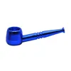 ACOOK tobacco pipe 85mm Metal Detachable pipe Aluminum Cigarette holder Creative Pipe with filter