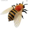 Animaux électriques/RC EBOYU Infrarouge RC Abeille Enfants Rayon Infrarouge Télécommande Abeilles Réaliste Fausse abeille Animal Jouet Drôle RC Prank Blague Effrayant Trick Jouets Q231114