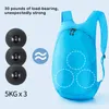 Backpack Lightweight Packable With Water Resistant 30kg Bearing Capacity For Hiking Outdoor Sports AIC88