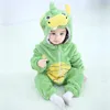 Pajamas Kigurumi Pajamas for Kids Animal Panda Unicorn Tiger Onesie Kids Baby Jumpsuit Winter Costume Flannel for Girl Boy Ropa Bebe 231113