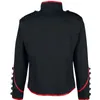 メンズジャケットスタンドカラーコート休暇冬の秋のカジュアルコートデイリーホリデー長袖中世のレギュラーファッション
