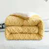 Blankets Super Thick Winter Warm Blanket 3kg Comfortable Warmth Quilt Comforter For Couch