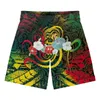 Herren Shorts Polynesian Tribal Samoan Totem Tattoo Samoa Drucke Fitness Jogginghose Mann Sommer Fitnessstudios Workout Männlich Atmungsaktive Mesh Jogger