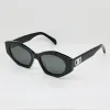 Adies Mens Sunglasses Men for Men for Aesthetic Ieewear with UV400 Cat Eye Design Sun Glases Match Original Case Glass MS M
