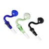 ACOOK Glasses Oil Burner Pipes hookahs Water Bongs Purple Tobacco Smoking Pipes Glass Bubbler In Stock