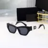 A112 نظارة شمسية مصمم أبيض للرجال والنساء بارد على غرار الأزياء الساخنة كلاسيك لوحة سميكة أسود أبيض مربع الإطار نظارات الرجل