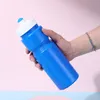 Bouteille d'eau de sport de 24oz, bouteilles en plastique réutilisables, bec verseur anti-fuite pour boisson, pour la salle de sport, le cyclisme, sans BPA