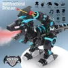 Électrique / RC Animaux Mist Spray Télécommande Dinosaures Jouets Électrique Dinosaure RC Robot Animaux Jouets Éducatifs pour Enfants Garçons Cadeaux Q231114