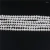 Loose Gemstones Wholesaler Grade 7-8mm Potato Near Round Shape Freshwater Pearl Strands For Sale