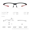 Sunglasses Frames TR90 Eyeglasses Frame Men Basketball Outdoor Ultralight Eye Glasses 2023 Sports Half Myopia Optical Prescription Eyewear 7027 231113