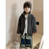 Down Coat 2023 Autumn Winter Girl Boy Plush Thicken Coats Children's Casual Soft Warm Zipper Baby Children Polar Fleece Jackets 231113