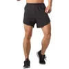 Summer Mens Shorts Kne Längd Lulu Kort lös Yoga Running Training Pants Clothing Thin Style Asian Size Breatbar Design 115