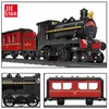 Bloki 789PCS GWR Steam Build Block Model Creative Dectop Decoration Toy odpowiedni dla prezentów świątecznych chłopców i dziewcząt 231114