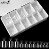 False Nails Monja 550Pcs False Toe Nails Full Cover Fake Nails Square Foot Nail Tips Acrylic UV Gel Toenail DIY Extension Tools 230413