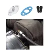 Turbocompresseurs Pqy - Kit d'adaptateur de joint de bride d'entrée d'huile turbo 4An 4 An, raccord T3 T3/T4 T04 Pqy-Ofg31 Drop Delivery Mobiles Mot Dhakt