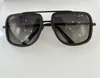 Óculos de sol quadrados de titânio preto foste para homens lentes marrons copos de moda gafas de sol designer óculos de sol tons occhiali da solteira uv400 óculos