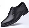 Hommes Chaussures Habillées Classique En Cuir Casual Hommes D'affaires Chaussures Italien Oxford Chaussures pour Hommes Noir Appartements Chaussures Taille 48