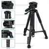 Freeshipping Travel Travel Light Camera Tripod for Photography Video Shorting Support DSLR SLR Camcorder مع حقيبة حمل DDMOQ