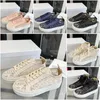 Designer Sneakers Laurens Women Shoes Leather Rubber Sneaker Printed Canvas Lace Shoe Platform Trainer Breathable Low Top Trainers