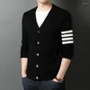 Heren truien Top Grade herenmode mode gebreide vest vurt trui Koreaans casual outdarse lagen mannelijke luxe jas kleding