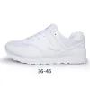 Designers principais New Blances 574 homens Sapatos para homens viajam de couro de couro branco cinza moda lady planing treinadores de corrida cartas man woman plataform homens ginástica tênis tamanho 364