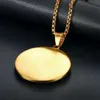 Pendant Necklaces Hip Hop Iced Out Rhinestone Stainless Steel Gold Color Muslim Allah Pendant Necklace For Women/Men Islamic Jewelry T230413