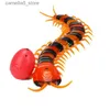 Animaux électriques/RC EBOYU nouveauté IR RC Scolopendra simulatif télécommande Animal jouet électrique drôle nouveauté terrifiant noël enfants cadeau Q231114