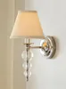 Wall Lamp Italy Design Luxury Crystal Modern Bedroom Sconces Bedside Led Lamps Living Room Restaurant Light Stair