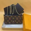 Luksusowe designerskie torby z małym łańcuchem torebki portfel Mini torebki metis 3 sztuki Crossbody Kobieta torebka klapka na ramię Kobiet Bieżbowe torebki krzyżowe torba na ciało