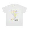 Herren-T-Shirts Loose Tee Frog Drift Fashion Streetwear Übergroßes T-Shirt Buntes Sunbird-Muster Kurzarm-Oberteile Vintage Cotton Men