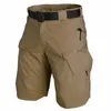 Shorts pour hommes Été Militaire Tactique Hommes Imperméable À Séchage Rapide Poche Multifonctionnelle Pantalon De Randonnée En Plein Air Mâle Plus Taille S-6XL