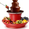 Autre cuisine barre à manger machine à fontaine de chocolat à trois couches tour de fusion cascade fondue 110v 231114
