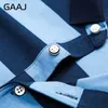 Polos Gaaj Brand Polo rayé Men 95% Coton Business Poloshirt Summer Casual Shirt Classic Fit Army Tops Tops Social Tee 230414