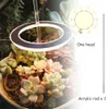 Grow Lights Angel Ring Led Balık Tank Işığı Sualtı Balık Evi Aquatic Tam Spektrum Kapalı Bitki Çiçek Lambası Dolgu Aydınlatma P230413