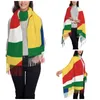 Scarves Flag Of Seychelles Scarf For Womens Fall Winter Shawl Wrap Long Daily Wear