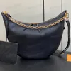 Hobo Loop Bag Women Designer Crossbody Handbag Purse Croissant Chain Bags Halfmon underarm Purses stora kapacitet Totes axelväskor
