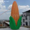 Modèle de maïs de maquette d'épi de maïs de publicité gonflable géante de 5 m H avec souffleur d'air à vendre ou à décorer
