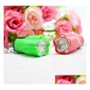 Klasynie Smyczowe Kształt Kształt Flower Portable Słodka LED LASHLIGHT Łańcuch kluczy Mini Latarka z kluczem kluczy